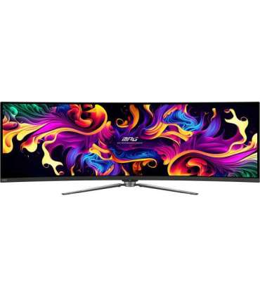 Monitor|MSI|MPG 491CQP QD-OLED|49"|Gaming/Curved|Panel QD-OLED|5120x1440|32:9|144Hz|Matte|0.03 ms|Swivel|Height adjustable|Ti