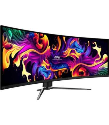 Monitor|MSI|MPG 491CQP QD-OLED|49"|Gaming/Curved|Panel QD-OLED|5120x1440|32:9|144Hz|Matte|0.03 ms|Swivel|Height adjustable|Ti