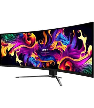Monitor|MSI|MPG 491CQP QD-OLED|49"|Gaming/Curved|Panel QD-OLED|5120x1440|32:9|144Hz|Matte|0.03 ms|Swivel|Height adjustable|Ti