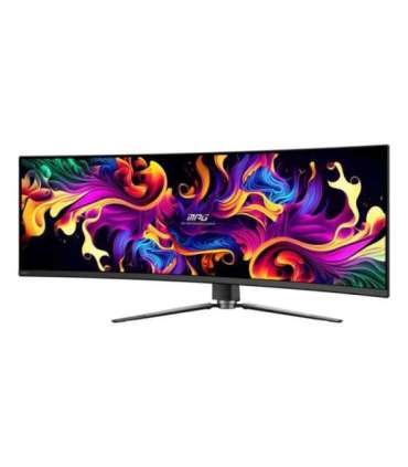 Monitor|MSI|MPG 491CQP QD-OLED|49"|Gaming/Curved|Panel QD-OLED|5120x1440|32:9|144Hz|Matte|0.03 ms|Swivel|Height adjustable|Ti