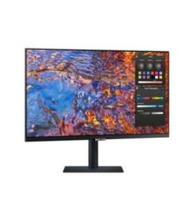 LCD Monitor|SAMSUNG|ViewFinity S8|27"|Business/4K|Panel IPS|3840x2160|16:9|60Hz|5 ms|Swivel|Pivot|Height adjustable|Tilt|Colo