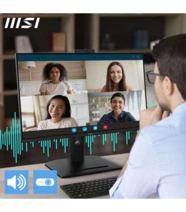 LCD Monitor|MSI|PRO MP275QPDG|27"|Business|Swivel|Pivot|Height adjustable|Tilt|Matte|Panel IPS|2560x1440|16:9|100Hz|5 ms|Spea