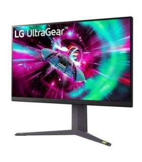 LCD Monitor|LG|32GR93U-B|31.5"|Gaming/4K|Panel IPS|3840x2160|16:9|144Hz|Matte|1 ms|Pivot|Height adjustable|Tilt|Colour Black 