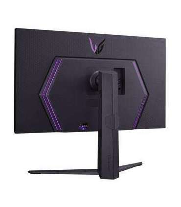 LCD Monitor|LG|32GR93U-B|31.5"|Gaming/4K|Panel IPS|3840x2160|16:9|144Hz|Matte|1 ms|Pivot|Height adjustable|Tilt|Colour Black 