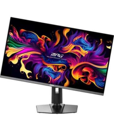 Monitor|MSI|31.5"|Gaming/4K|Panel QD-OLED|3840x2160|16:9|Matte|0.03 ms|Swivel|Pivot|Height adjustable|Tilt|Colour Black|MPG32