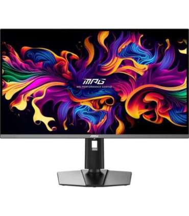 Monitor|MSI|31.5"|Gaming/4K|Panel QD-OLED|3840x2160|16:9|Matte|0.03 ms|Swivel|Pivot|Height adjustable|Tilt|Colour Black|MPG32