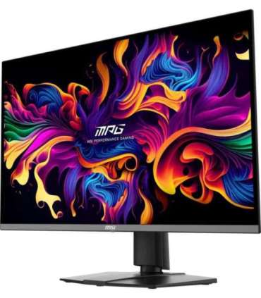 Monitor|MSI|31.5"|Gaming/4K|Panel QD-OLED|3840x2160|16:9|Matte|0.03 ms|Swivel|Pivot|Height adjustable|Tilt|Colour Black|MPG32