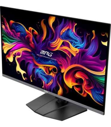 Monitor|MSI|31.5"|Gaming/4K|Panel QD-OLED|3840x2160|16:9|Matte|0.03 ms|Swivel|Pivot|Height adjustable|Tilt|Colour Black|MPG32