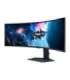 LCD Monitor|SAMSUNG|Odyssey G9|49"|Gaming/Curved|Panel VA|5120x1440|32:9|1 ms|Swivel|Height adjustable|Tilt|Colour Black|LS49