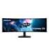 LCD Monitor|SAMSUNG|Odyssey G9|49"|Gaming/Curved|Panel VA|5120x1440|32:9|1 ms|Swivel|Height adjustable|Tilt|Colour Black|LS49