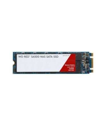SSD|WESTERN DIGITAL|Red SA500|500GB|M.2|SATA 3.0|Write speed 530 MBytes/sec|Read speed 560 MBytes/sec|2.38mm|TBW 350 TB|MTBF 