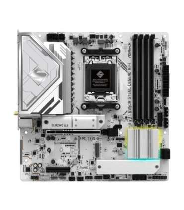 Mainboard|ASROCK|AMD B850|SAM5|Micro-ATX|Memory DDR5|Memory slots 4|4xPCI-Express 4.0 4x	|1xPCI-Express 5.0 16x|1xM.2|1xHDMI|