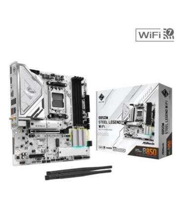 Mainboard|ASROCK|AMD B850|SAM5|Micro-ATX|Memory DDR5|Memory slots 4|4xPCI-Express 4.0 4x	|1xPCI-Express 5.0 16x|1xM.2|1xHDMI|