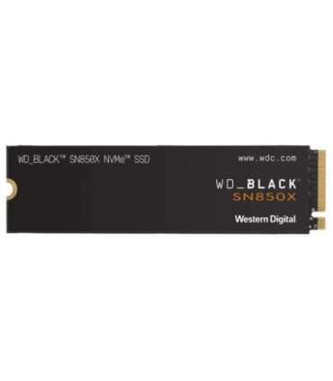 SSD|WESTERN DIGITAL|Black SN850X|1TB|M.2|PCIE|NVMe|Write speed 6300 MBytes/sec|Read speed 7300 MBytes/sec|2.38mm|TBW 600 TB|W