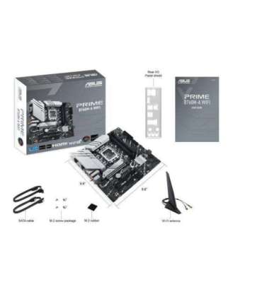 Mainboard|ASUS|Intel B760 Express|LGA1700|Micro-ATX|Memory DDR5|Memory slots 4|3xPCI-Express 4.0 16x|2xM.2|2xHDMI|1xDisplayPo
