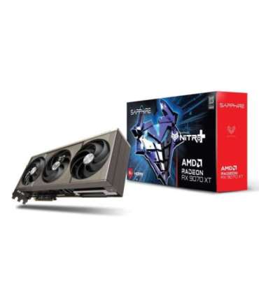 Graphics Card|SAPPHIRE|AMD Radeon RX 9070 XT|16 GB|GDDR6|256 bit|PCIE 5.0 16x|GPU 2520 MHz|Triple slot Fansink|2xHDMI|2xDispl