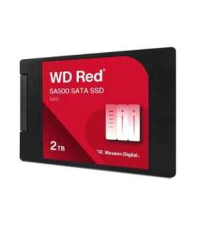 SSD|WESTERN DIGITAL|Red SA500|2TB|SATA 3.0|Write speed 520 MBytes/sec|Read speed 560 MBytes/sec|2,5"|TBW 500 TB|MTBF 1750000 