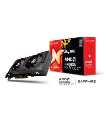 Graphics Card|SAPPHIRE|AMD Radeon RX 9060 XT|16 GB|GDDR6|128 bit|PCIE 5.0 16x|GPU 2700 MHz|Dual Slot Fansink|2xHDMI|1xDisplay