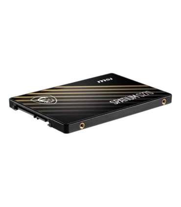 SSD|MSI|SPATIUM S270|240GB|SATA|3D NAND|Write speed 400 MBytes/sec|Read speed 500 MBytes/sec|2,5"|TBW 250 TB|MTBF 2000000 hou