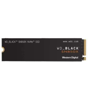 SSD|WESTERN DIGITAL|Black SN850X|1TB|M.2|PCIE|NVMe|Write speed 6300 MBytes/sec|Read speed 7300 MBytes/sec|2.38mm|TBW 600 TB|W