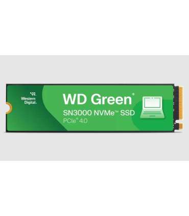 SSD|WESTERN DIGITAL|Green|1TB|M.2|PCIe Gen4|NVMe|Write speed 4200 MBytes/sec|Read speed 5000 MBytes/sec|2.3mm|TBW 150 TB|WDS1