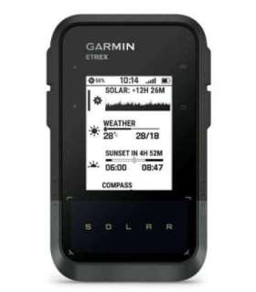 Garmin eTrex SE GPS Solar Tourist Navigation Black/Grey + Garmin HRM Dual Sensor
