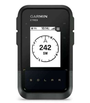 Garmin eTrex SE GPS Solar Tourist Navigation Black/Grey + Garmin HRM Dual Sensor