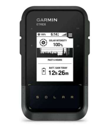 Garmin eTrex SE GPS Solar Tourist Navigation Black/Grey + Garmin HRM Dual Sensor