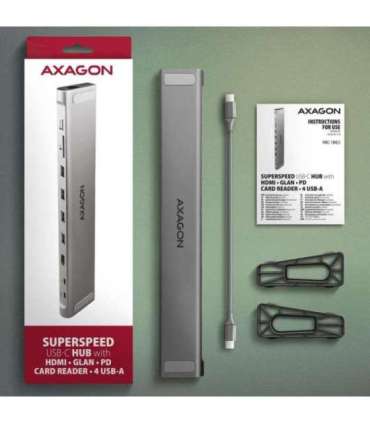 NB ACC DOCKING STATION/9IN1 HMC-10HLS AXAGON