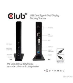 NB ACC DOCKING STATION/USB CSV-3242HD CLUB3D