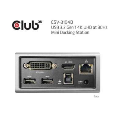 NB ACC DOCKING STATION/USB CSV-3104D CLUB3D