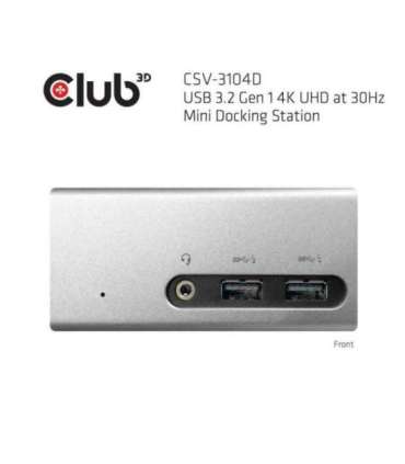NB ACC DOCKING STATION/USB CSV-3104D CLUB3D