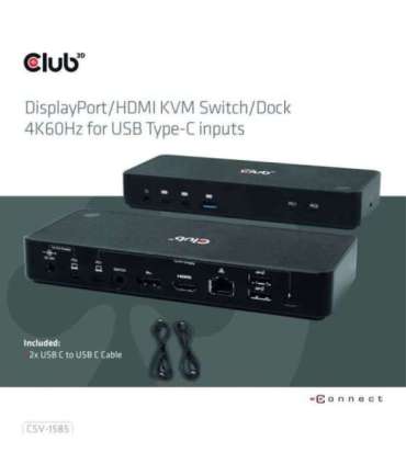 NB ACC DOCKING STATION/USB-C 120W CSV-1585 CLUB3D