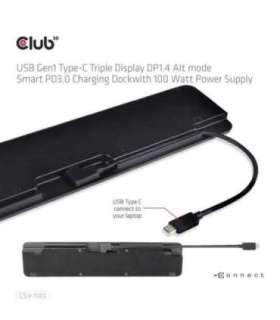 NB ACC DOCKING STATION/USB-C 100W CSV-1565 CLUB3D