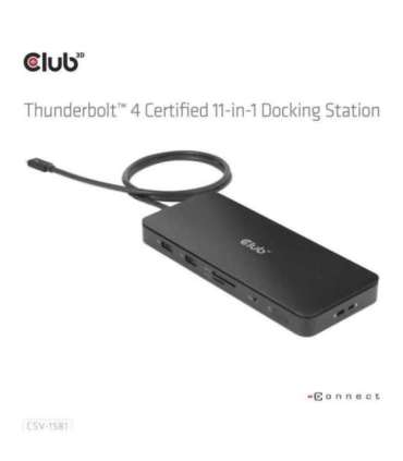 NB ACC DOCKING STATION 11IN1/THUNDERBOLT CSV-1581 CLUB3D