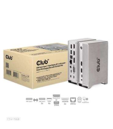 NB ACC DOCKING STATION/USB-C 120W CSV-1568 CLUB3D