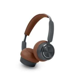 Muse M-271 DB Bluetooth Stereo Headphones, Brown/Black Muse