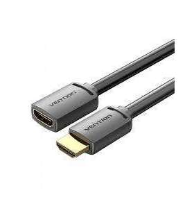 CABLE HDMI MALE/FEMALE 4K/1M BLACK AHCBF VENTION
