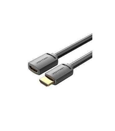 CABLE HDMI MALE/FEMALE 4K/1M BLACK AHCBF VENTION