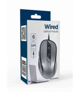 MOUSE USB OPTICAL BLACK/GREY/MUS-6B-01-BG GEMBIRD