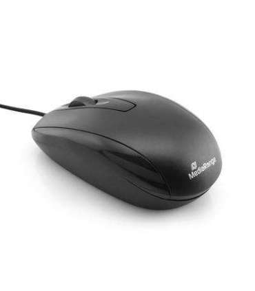MOUSE USB OPTICAL BLACK/3-BUTTON MROS210 MEDIARANGE
