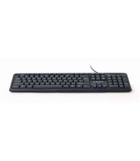 KEYBOARD STANDART USB ENG/BLACK KB-U-103 GEMBIRD