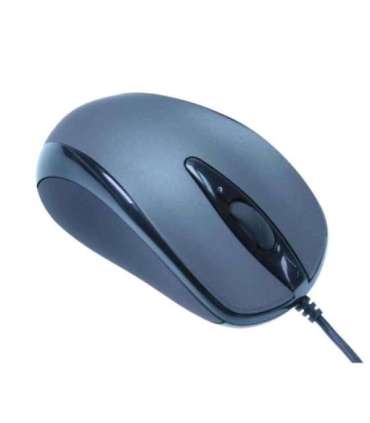 MOUSE USB OPTICAL BLACK/GREY/MROS201 MEDIARANGE