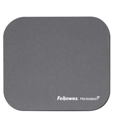MOUSE PAD MICROBAN/SILVER 5934005 FELLOWES