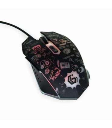 MOUSE USB OPTICAL BLACK/MUS-6B-GRAFIX-01 GEMBIRD