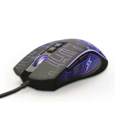 MOUSE USB OPTICAL GAMING/BLACK MUSG-RGB-01 GEMBIRD
