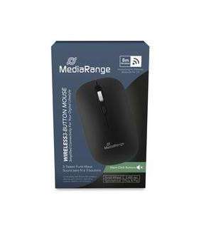 MOUSE USB OPTICAL WRL 4-BUTTON/BLACK MROS267 MEDIARANGE