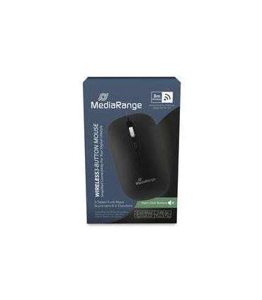 MOUSE USB OPTICAL WRL 4-BUTTON/BLACK MROS267 MEDIARANGE