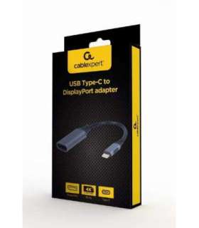 I/O ADAPTER USB-C TO DP/A-USB3C-DPF-01 GEMBIRD