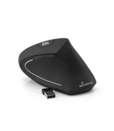 MOUSE USB OPTICAL WRL 6-BUTTON/RIGHT BLACK MROS232 MEDIARANGE